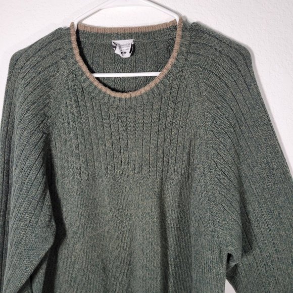 Columbia XL Men ribbed sweater pullover cotton - Picture 2 of 7